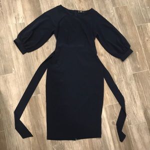 Navy blue women’s dress. Size small.